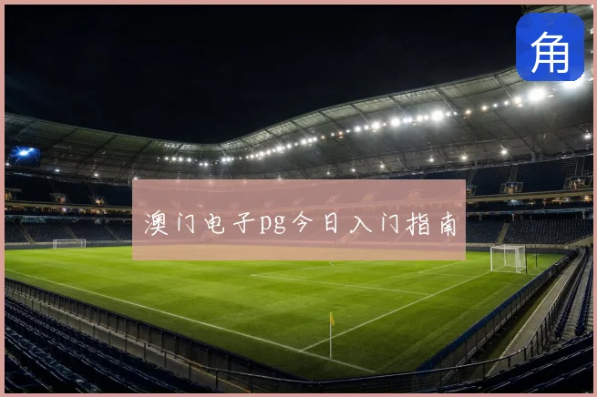 澳门电子pg今日入门指南